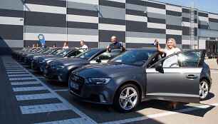 &bdquo;Lild&ldquo; parduotuvių vadovams įteikė naujas &bdquo;Audi&ldquo;