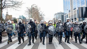 Protestas Briuselyje