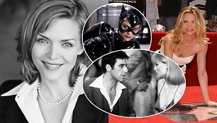 Holivudo žvaigždei Michelle Pfeiffer – 65-eri: veganizmas, kultai ir nenusisekusios santuokos