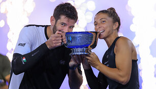 Andrea Vavassori ir Sara Errani