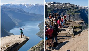 Trolltunga Norvegijoje