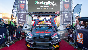 &bdquo;7bet Rally Lazdijai &lsquo;25&ldquo; fini&scaron;o podiumas