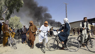 Talibanas sėkmingai užima vis didesnę Afganistano teritoriją