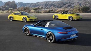 &bdquo;Porsche&ldquo; modeliai su keturių varomųjų ratų sistema