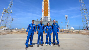 NASA kelionės į Mėnulį komanda / Bill Ingalls/Nasa / ZUMAPRESS.com