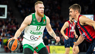 Eurolygos rungtynėse &bdquo;Baskonia&ldquo; įveikė &bdquo;Žalgirį&ldquo;. Ignas Brazdeikis
