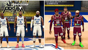 Draugiškos „Lietkabelio“ ir „Neptūno“ „NBA 2K20“ rungtynės