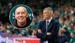 Rimas Kurtinaitis palinkėjo sėkmės &Scaron;arūnui Jasikevičiui siekiant Eurolygos titulo