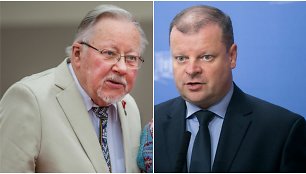 Vytautas Landsbergis ir Saulius Skvernelis