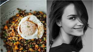 Julija Steponavičiūtė ir jos ruo&scaron;tas patiekalas