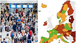 Sergamumas COVID-19 Europos &scaron;alyse. Spalio 14 d.