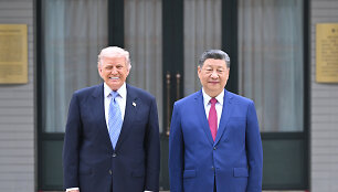 Donaldas Trumpas, Xi Jinpingas