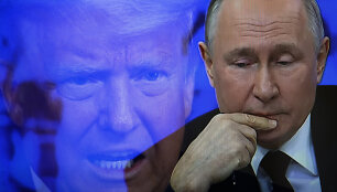 Donaldas Trumpas ir Vladimiras Putinas