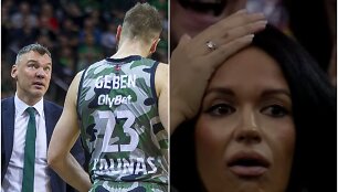 Serbijos žiniasklaida stebėjosi &bdquo;Žalgirio&ldquo; aprangomis ir apra&scaron;ė merginą i&scaron; tribūnų