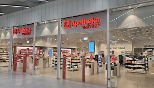 Apotheka vaistine naujajame Vilnius Outlet prekybos centre 