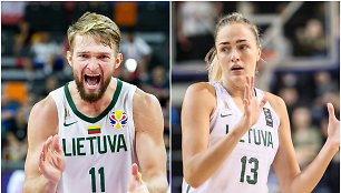 Domantas Sabonis ir Gintarė Petronytė