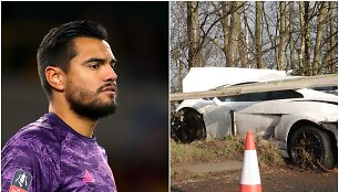 Sergio Romero sudaužė &bdquo;Lamborghini&ldquo;