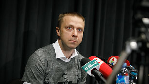 Pauliaus Motiejūno spaudos konferencija