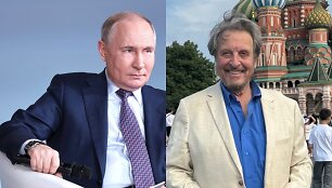 Vladimiras Putinas ir Errolas Muskas