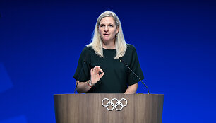 IOC prezidentė Kirsty Coventry