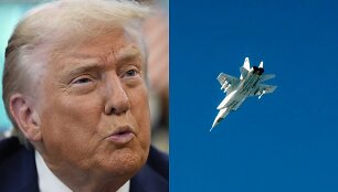 Donaldas Trumpas ir Rusijos naikintuvas