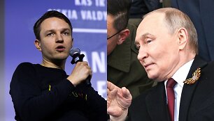 Linas Kojala ir Vladimiras Putinas