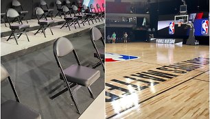 Parodė, kaip atrodys NBA arena per sezono atnaujinimą