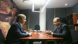 Ramūnas Karbauskis, Saulius Skvernelis