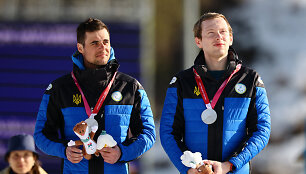 Vitalijus Tru&scaron;as (kairėje, M.Mura&scaron;kovskio vedlys) Maksimas Mura&scaron;kovskis (de&scaron;inėje)