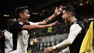 Paulo Dybala ir Cristiano Ronaldo 