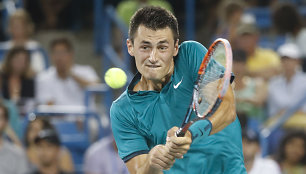 Bernardą Tomičių nugalėjęs Andy Murray – Sinsinačio „Masters“ turnyro pusfinalyje