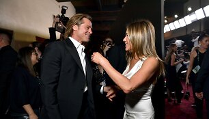 Jennifer Aniston ir Bradas Pittas