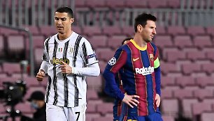 Cristiano Ronaldo ir Lionelis Messi