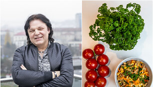 Atlikėjas Romas Dambrauskas i&scaron;bandė jėgas virtuvėje