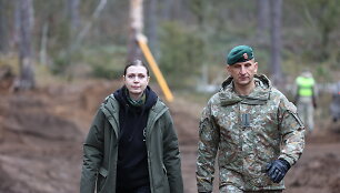 Dovilė &Scaron;akalienė ir Raimundas Vaik&scaron;noras