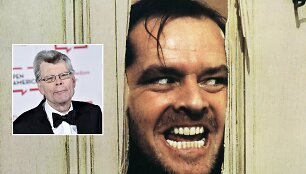 Jackas Nickolsonas filme &bdquo;&Scaron;vytėjimas&ldquo;, Stephenas Kingas