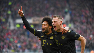 Serge'as Gnabry ir Joshua Kimmichas