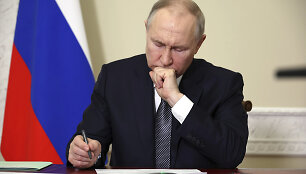 Rusijos lyderis Vladimiras Putinas
