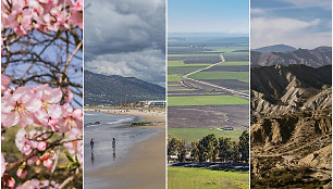 Andalūzijos klimato zonų įvairovė