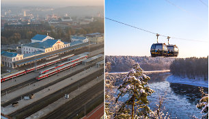 „LTG Link“ ir Druskininkai kviečia į kalėdinį traukinio ir autobuso maršrutą Vilnius–Druskininkai–Vilnius