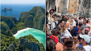 Maya įlanka, Koh Phi Phi, Tailandas