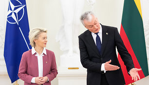 Ursula Von Der Leyen, Gitanas Nausėda