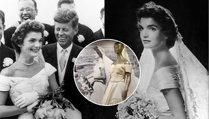 Jackie Kennedy vestuvinė suknelė