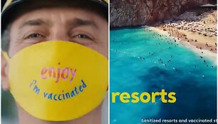 Turkijos turizmo ministras raginamas atsistatydinti dėl &bdquo;įžeidžiančio&ldquo; vaizdo klipo