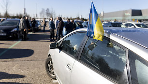 „Bolt“ vairuotojų protesto akcija