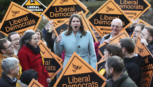 Liberaldemokratų lyderė Jo Swinson