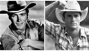 Clintas Eastwoodas ir jo sūnus Scottas Eastwoodas