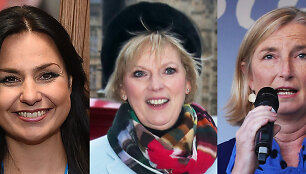 Heidi Allen, Anna Soubry ir Sarah Wollaston (i&scaron; kairės)