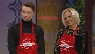 Vilija Pilibaitytė-Mia su sūnumi Matu