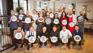 &bdquo;Vilnius Gastro 2017&ldquo; dalyvausiančių restoranų &scaron;efai